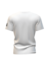 Cargar imagen en el visor de la galería, EMBROIDERED OUTLINE WHITE T-SHIRT
